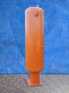140 gallon E.L. Nickell C-1930, Ammonia Vertical Receiver, 24" diameter x 72" L Tank, 150 Psi @ 650 F to -20 F - Image 4