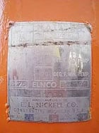 140 gallon E.L. Nickell C-1930, Ammonia Vertical Receiver, 24" diameter x 72" L Tank, 150 Psi @ 650 F to -20 F - Image 7