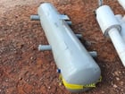 65 gallon Morfab Company, Unused Horizontal Ammonia Thermosyphon Vessel, 16" diameter x 74" L Tank, 250 PSI - Image 3