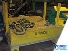 20000 lb. Coil transfer car with 28' rail, 1/2 HP, 72" dia capacity, 62" x 64" V bed, #61551 - Image 1