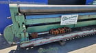 12' x 5/16" Bertsch #8-B, initial pinch power roll, 10.5" roll diameter, 6-12 FPM, rear roll geared & lower - Image 2