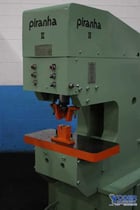 6" x 6" x 5/8" Piranha #PII140, hydraulic ironworker, 140 ton, 20 HP, joystick controls, 1997, #76404 - Image 2