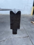 150" L, Female press brake die, 7/8" die width, 1-3/4" die height, 1/2" die opening, #74403 - Image 2