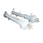 10 sq.ft., 350 psi shell, 225 psi tube, Standard Refrigeration Co. #OLDX-5-A2, Shell and Tube Heat Exchanger - Image 1