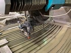 Flow #Mach-3-1313B, waterjet, 4.2' x 4.2' table, 50 HP, 60000 psi, 5-Axis, 2013 - Image 4
