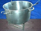 25 gallon Stainless Steel Tank, (3) Lid retaining clamps. (2 available) Handles - Image 6