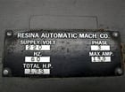 Resina #S-30, Capper, 1/0.33 HP, 24/60 & 24/55 CPM, 2" diameter x 3/4" H Capacity, 4" width x 83" L Conveyor - Image 5