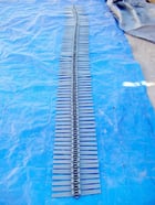 12" wide x 300' long, Plastic Conveyor Belt, (30) belt sections - Image 5