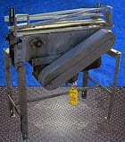 4-1/2" wide, General Conveyor Co., Stainless Steel Table Top Conveyor, 1 HP, (2) 6" sprockets w/ 1" gap, 35" - Image 5