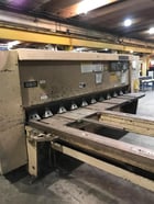 1/4" x 10' Cincinnati #250HS, Hydraulic Squaring Shear, 11 hold downs - Image 2