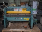 10 gauge x 4.4' Wysong #1052, mechanical power squaring shear, ear operated manual back guage - Image 4