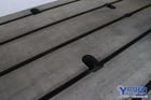 154" x 57" x 12", t-slotted floor plate/tabl, cast iron construciton, #76549 - Image 7