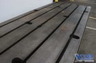 154" x 57" x 12", t-slotted floor plate/tabl, cast iron construciton, #76549 - Image 8