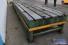 154" x 57" x 12", t-slotted floor plate/tabl, cast iron construciton, #76549 - Image 10