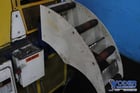 15" CD & F straightener/leveler, 3 over 4 rolls, 3" straightening rolls, 5" pinch rolls, #76442 - Image 2