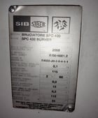 SIB Siber #220, LPG/Natrual gas, automatic burner with electrode ignition, 2008 - Image 5