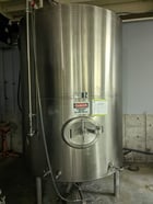 1860 gallon Ripley Stainless 60 BBL Brite tank, Stainless Steel construction, 20 psi, 2000 - Image 1