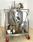 35 gallon ITT, Sanitary Stainless Steel Pharmaceutical Reactor, 0.5 HP, 24" diameter x 20" T/T, 30 psig @ 250 - Image 2