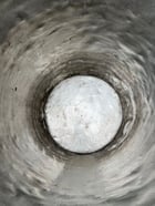 60 gallon Stainless Steel Drum, 24" diameter x 32" T/T - Image 2