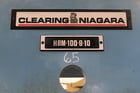 100 Ton, Niagara #HBM-100-8-10, CNC press brake, 10' overall, 102" between housing, 7" stroke, 7" throat, 14" - Image 5