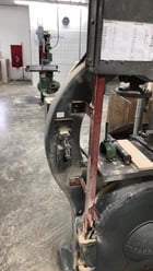 30" x 15" Tannewitz #PH, vertical band saw, 30" wheel diameter, 5 HP, 700 SFPM, 1.25" x 17' blade, S/N 16081 - Image 4
