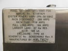 Keltech #SNA-1083/600D-FDS, Safety Shower Heater, 600 V, 3 Ph., 15" x 30" x 60" Cabinet - Image 3