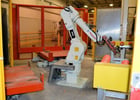 Kawasaki, FSO30L-E, Robot Palletizer, 6 axis, D32FD001 controller, 66 lb. bags capacity, 2008 - Image 1