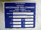 Breezemaker Fan Co. #RADBLWR-750-3450-3SS, Centrifugal Blower, 7.5 HP, 3525 RPM, 230/460 V - Image 8