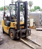 Mitsubishi #GP25, Forklift, Propane, 4-Cylinder, 42" L x 4" width fork - Image 3