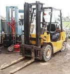 Mitsubishi #GP25, Forklift, Propane, 4-Cylinder, 42" L x 4" width fork - Image 4