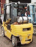 Mitsubishi #GP25, Forklift, Propane, 4-Cylinder, 42" L x 4" width fork - Image 5