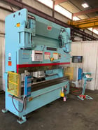 90 Ton, Cincinnati #90CBIIX6, hydraulic press brake, 8' overall, 78" between housing, 8" stroke, 15" open - Image 2