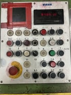 224 Ton, Reis #TUS-180-OK-200, hydraulic 4-post spotting press, 71" stroke, 98" DL, 71" x 98" bed, 1994 - Image 4