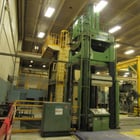 224 Ton, Reis #TUS-180-OK-200, hydraulic 4-post spotting press, 71" stroke, 98" DL, 71" x 98" bed, 1994 - Image 8