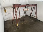 2 Ton, Wallace A Frame Rolling Gantry Crane - Image 1