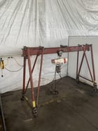 2 Ton, Wallace A Frame Rolling Gantry Crane - Image 3
