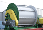 60" x 72" magnapower electro frag magnetic drum #e, 11 KW gear reduced motor, new - Image 1