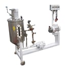 8 gallon Stainless Steel Centrifugal Deaerator Skid, 7-1/2" diameter Mixing head, 3/4 HP mixer, 1/2 HP pump - Image 1