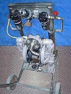 1" ARO Aro #6661AF-3EB-C, Diaphragm Pump, 47 GPM max, 1/8" diameter Max particle size, 3/8" diameter Air - Image 8