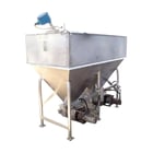 360 gallon APV, Dual APV Stainless Steel Feeding Hopper Tank with Pumps, 6' L x 3' width x 1' 6" H infeed - Image 2