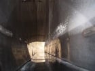 Stainless Steel Funnel Tank/Hopper, 4" width x 3' 8" L top infeed, 4" width x 5" L bottom discharge - Image 5