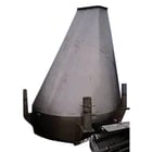 Stainless Steel Hopper, 38-1/2" L x 18" width infeed, 15-1/2". L x 14" width discharge. - Image 1