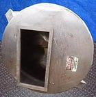 Stainless Steel Hopper, 38-1/2" L x 18" width infeed, 15-1/2". L x 14" width discharge. - Image 5