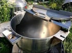 25 gallon Groen, Single Shell Kettle, 3/4" diameter Outlet, 1-1/2" diameter Discharge valve - Image 4