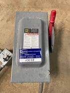 60 Amp. Square D #HU362, Heavy Duty Safety Switch, 60 HP, 600 V AC/DC, 3 wires, 3 poles - Image 5