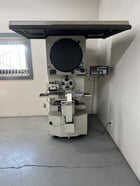 21" Gage Master #Series-89, 4-pos. lens turret optical comparator, 10X/20X/50X lenses, fiber optic surf. - Image 1