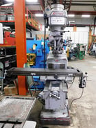 Alliant #1054-3V, vertical mill, 10" x54" tbl., 3 HP, 32" X, 16" Y, 16" Z, R-8, 70-4200 RPM, Sony 2-Axis - Image 1