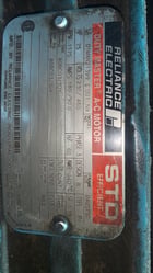 75 HP 1150 RPM Reliance, Frame 405TSC, TEFC, double shaft & C-face, 230/400 Volts - Image 2