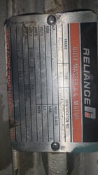 75/37.5 HP 1750/850 RPM Reliance, Frame 404TC, TEFC, 460 Volts - Image 2