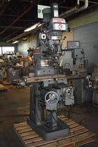 Clausing, Kondia #FV-1, vertical mill w/DRO, 9" x48"table, 3 HP,Kurt manual vise,R-8 - Image 5